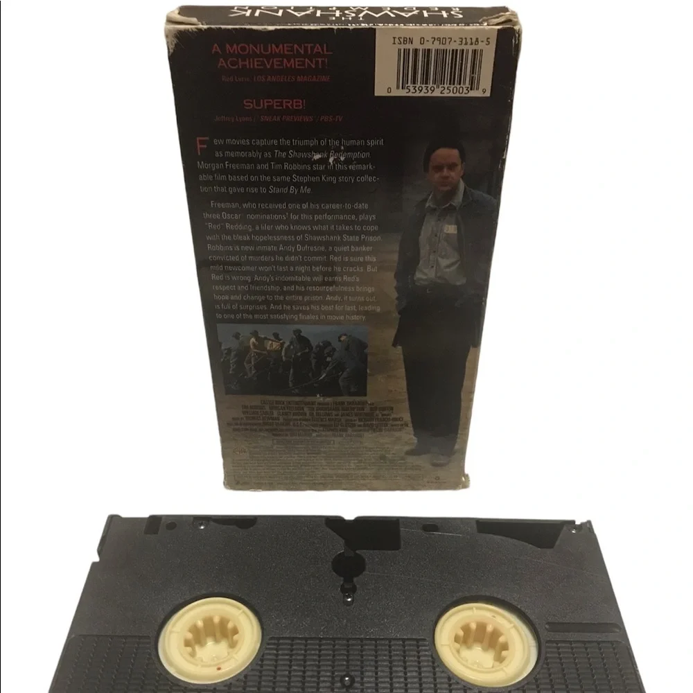 VTG The Shawshank Redemption 1994 VHS - UNTESTED